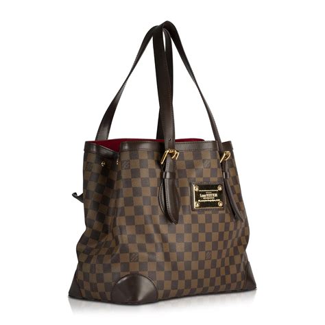 louis vuitton damier canvas hampstead mm bag|Damier Ebene Hampstead MM .